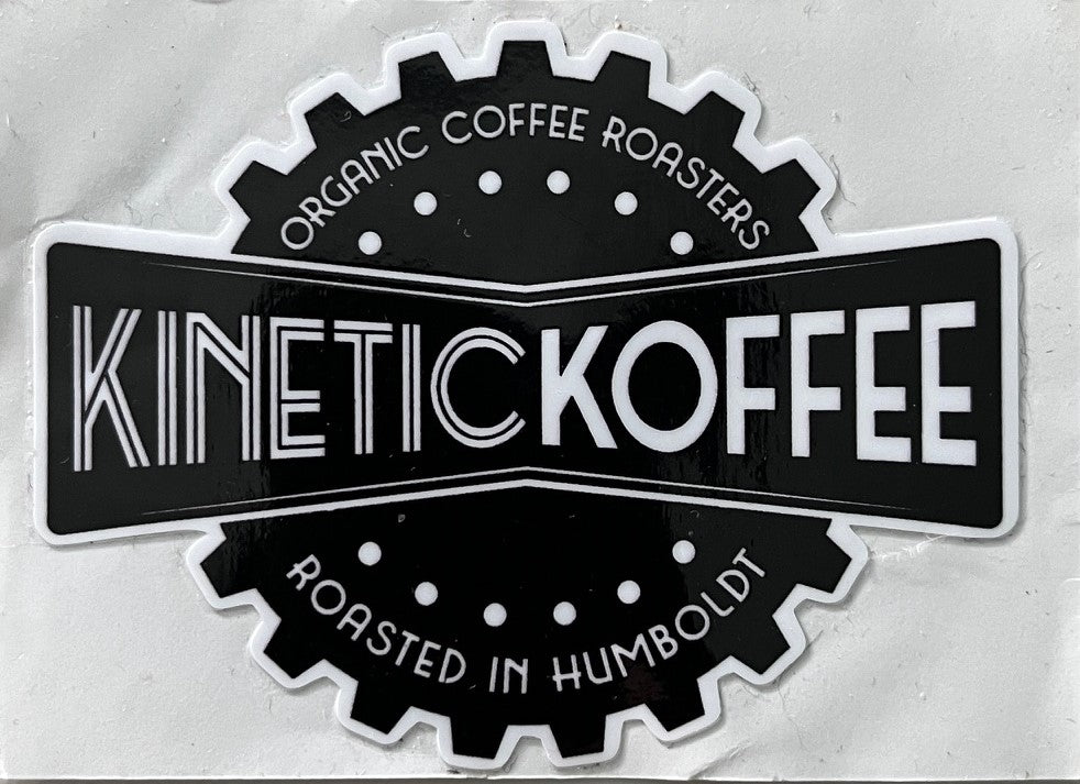 Kinetic Koffee Logo Sticker