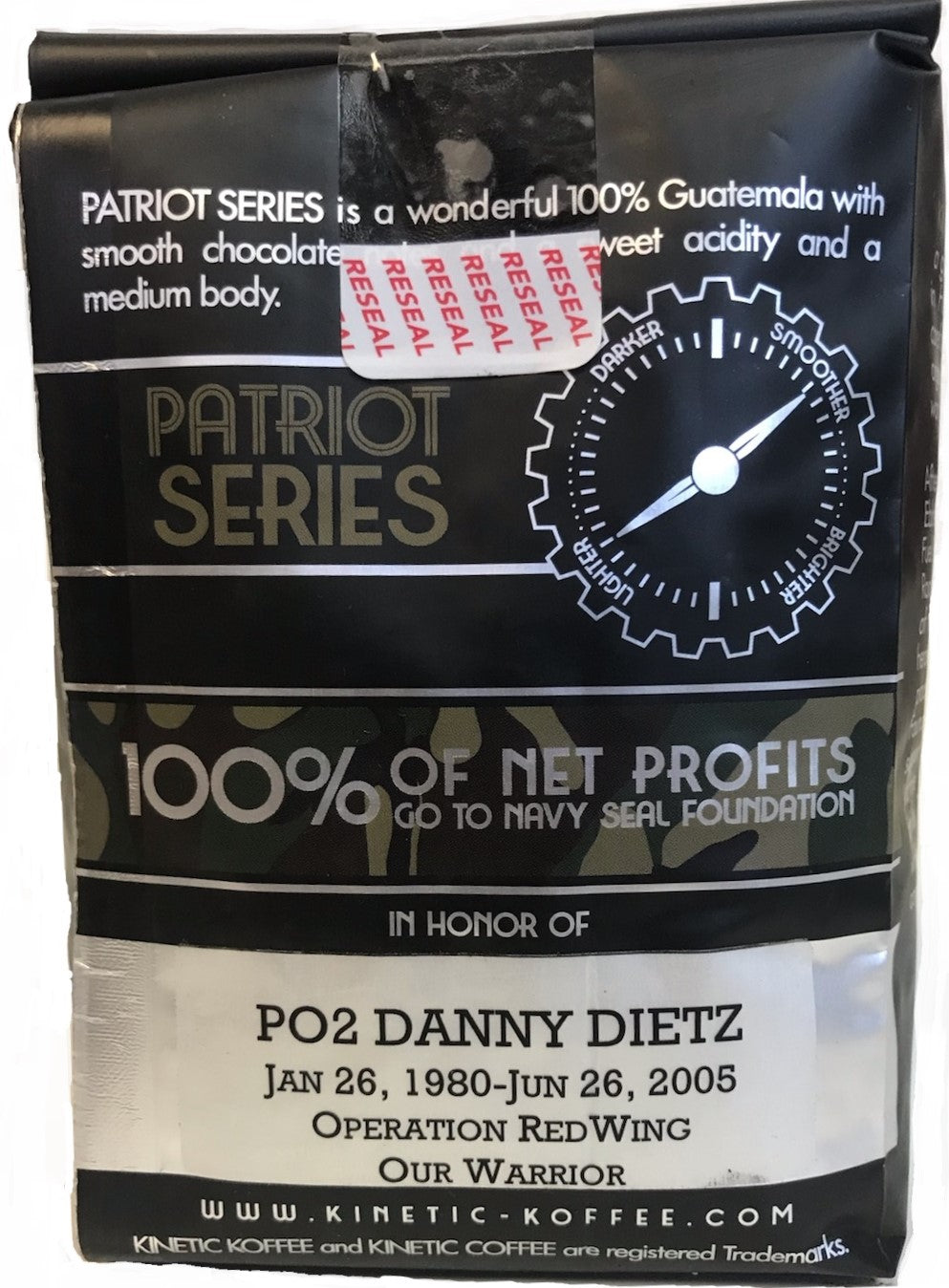 Frog Fuel Patriot Series - PO2 Danny Dietz